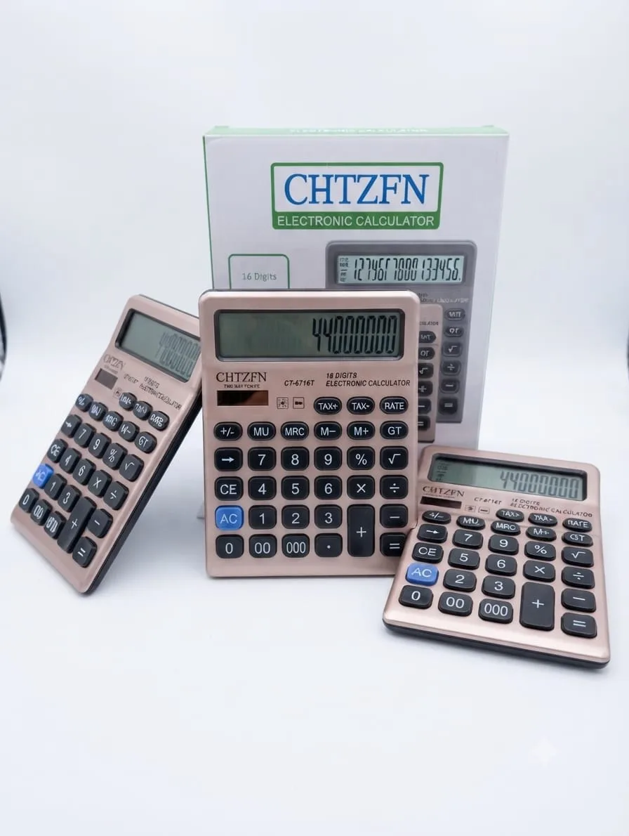 CHT2FN Electronic Calculator CT-6716T حاسبة علمية