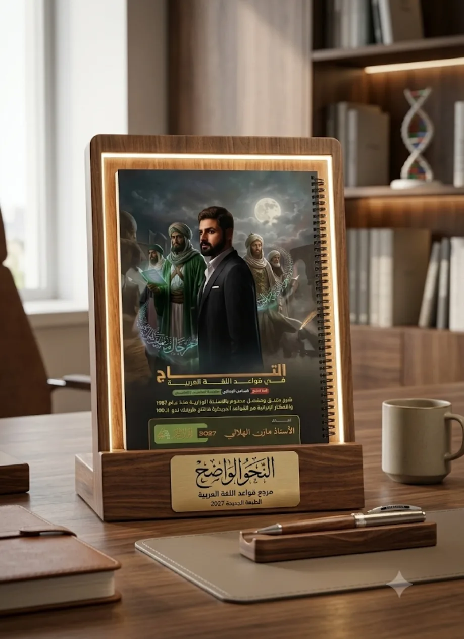 التاج في قواعد اللغه العربية مازن الهلالي