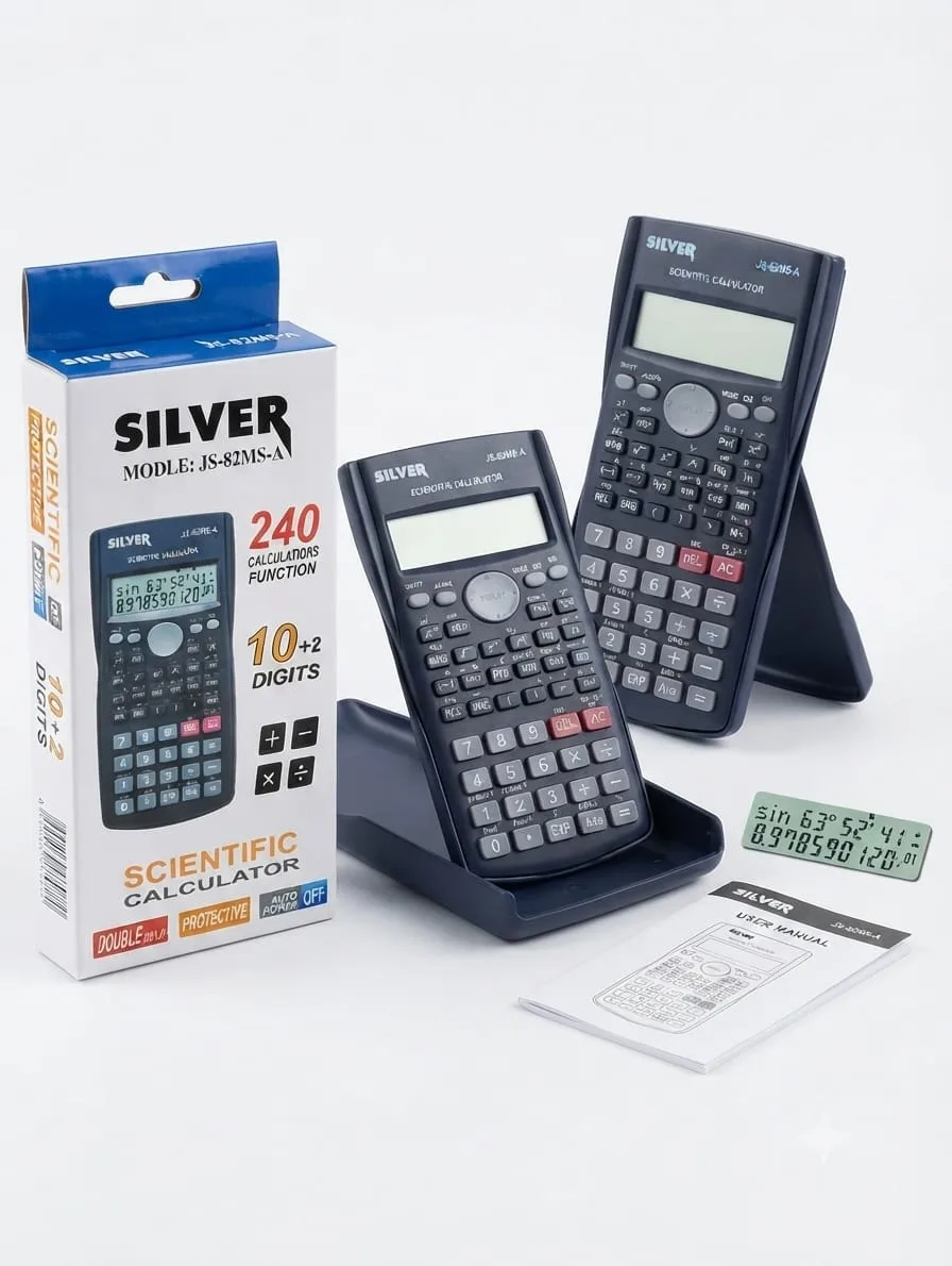 حاسبة علمية SILVER موديل JS-82MS-A
