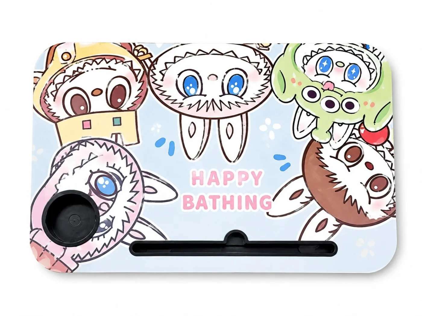 طاولة دراسة محمولة بتصميم كرتوني Happy Bathing